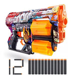 Pistola X-shot Skins Con 12 Dardos Original Zuru 7299