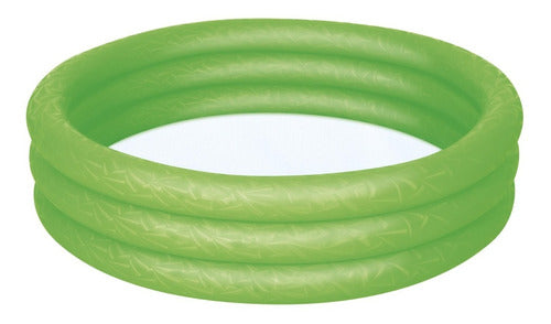 Pileta Inflable Redonda Tres Anillos 122 X25cm Bestway 51025