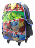 Mochila Con Carro Avengers Vengadores Sp590 Original 18''