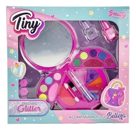 Set De Maquillaje Con Espejo Sombras Tiny 3262