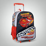 Mochila Cars Con Carro 16 Wabro 43163