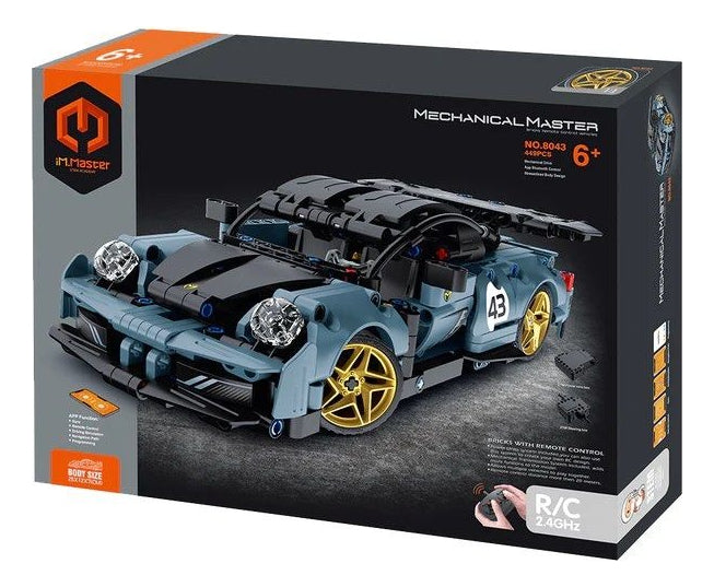 Auto A Radio Control 449 Piezas Bloques P/armar Ft186