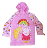 Piloto De Lluvia Infantil Peppa Pig 20126 Licencia Original