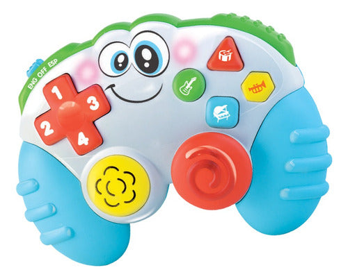 Joystick Interactivo Para Bebe Con Luz Y Sonido 4268t