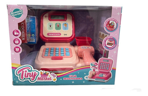 Caja Registradora Tiny Market Con Accesorios 54879