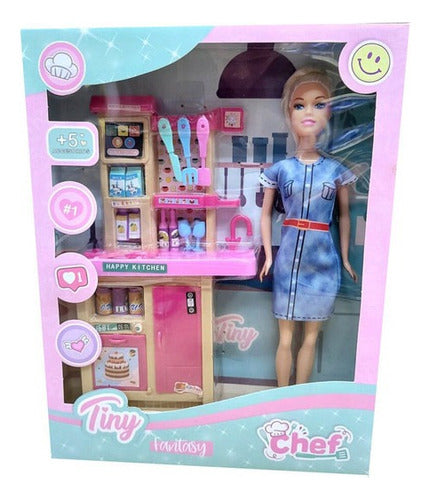 Muñeca Tiny Cocinera Sebigus 53467