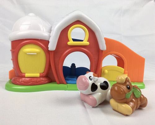 Granja Con Animales Juego Didactico P/bebe Happy Kid 4253