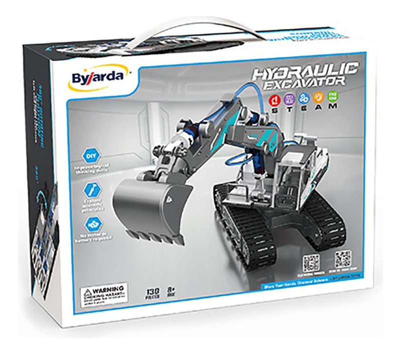 Excavadora Hidraulica Para Armar Jueguete Ingenio Ft988