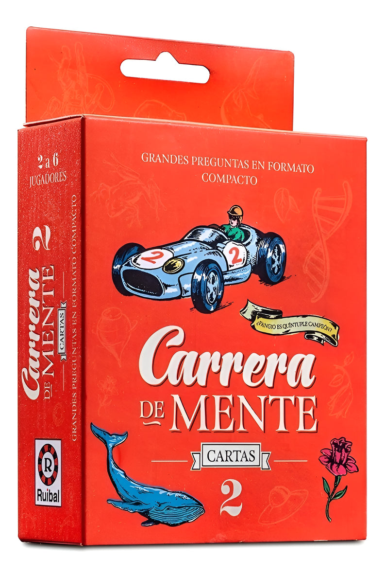 Juego Carrera De Mente Cartas 2 Original Ruibal