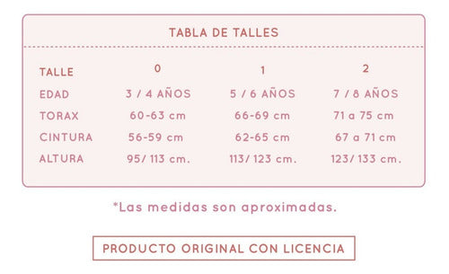 Disfraz De Sirenita Lic.disney Original New Toys