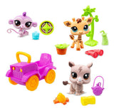 Littlest Pet Shop Figuras Safari Pack C/accesorios Orig.0524