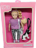 Muneca Lori Heather Con Perro Spaniel Original Intek 31093