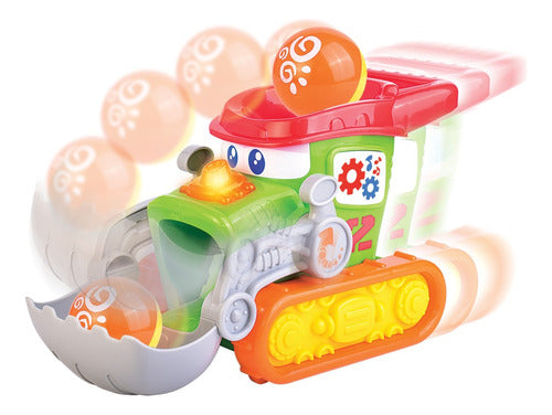 Camion Didactico Pala Mecanica P/bebes Luz Y Sonido 4285t