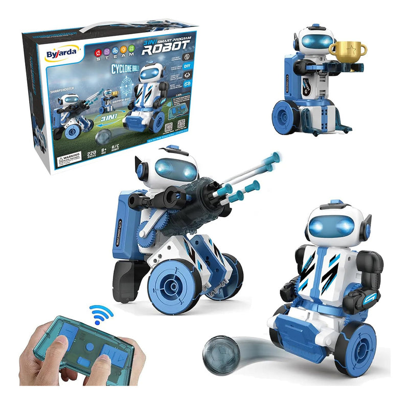 Robot Con Control Remoto Para Armar Ingenio Niños Ft985
