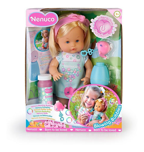 Muñeca Nenuco Burbujas Original Nfn30000
