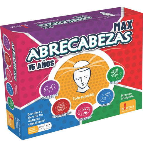 Abrecabezas Max Juego De Mesa Original Bontus