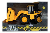 Excavadora A Friccion Con Luz Sonido City Track Ik0479