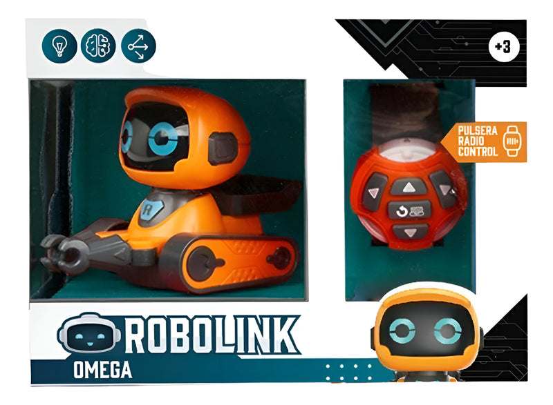 Robot Interactivo Pulsera Radio Control Movimiento Y Luces