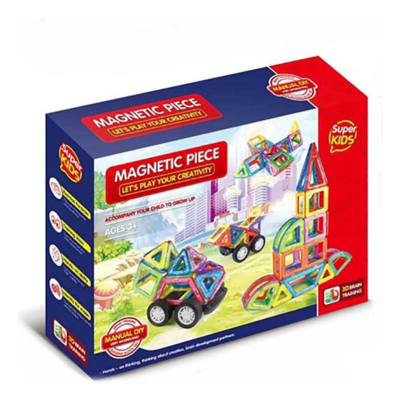 Magneticos Set Contrucciones Creativas 56 Piezas Fl257