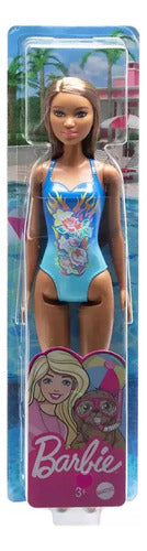 Barbie Muñeca Traje De Baño Surtidos Orig.mattel Ghh38