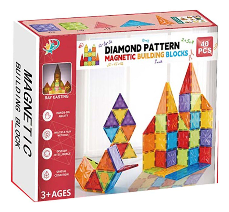 Magneticos Set Contrucciones Creativas 40 Piezas Fl264