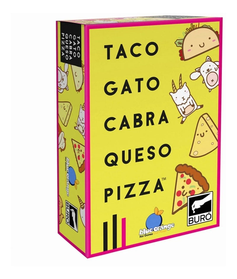 Taco Gato Cabra Queso Pizza Juego Mesa Cartas Buro
