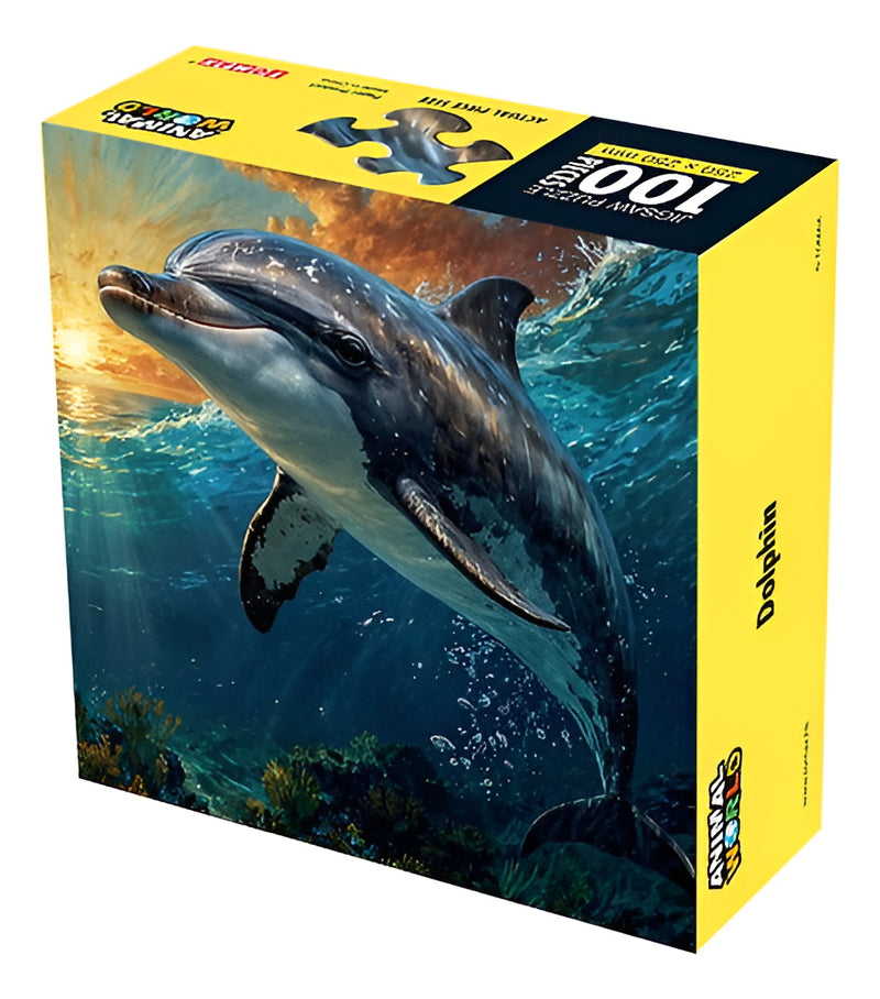 Rompecabezas Tomax Puzzle Animal World 100 Piezas 2280