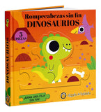 Dinosaurios Libro Para Niños Mini Rompecabezas Guadal 3701