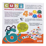 Cubi Números Y Cantidades Juego De Mesa Didactico Nupro 1404