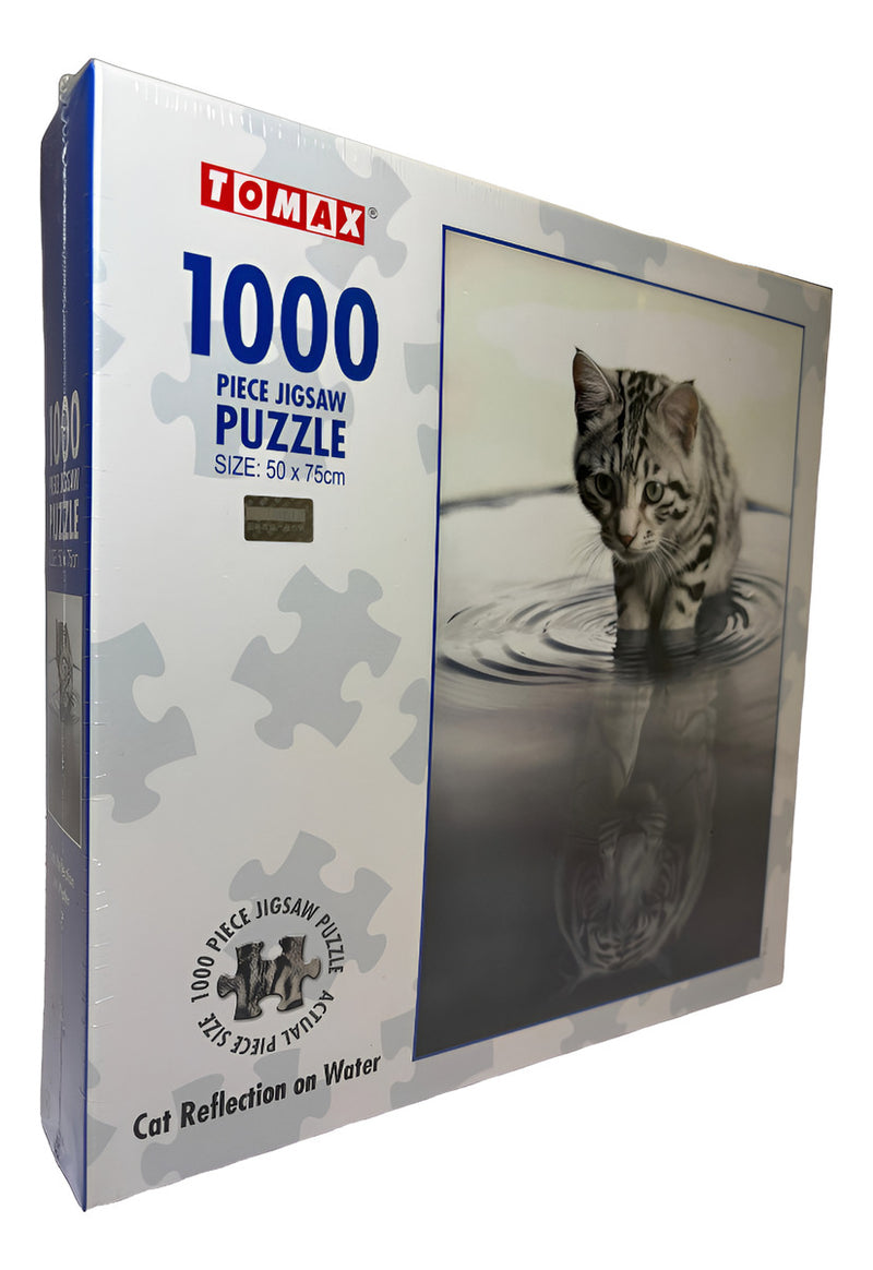 Rompecabezas Tomax 100-424 1000 Piezas Reflejo De Gato