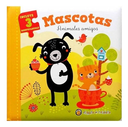 Mascotas Animales Amigos Libro P/niños Puzzle Guadal 3416