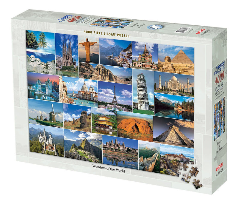 Rompecabezas Tomax 4000 Piezas Maravillas Del Mundo