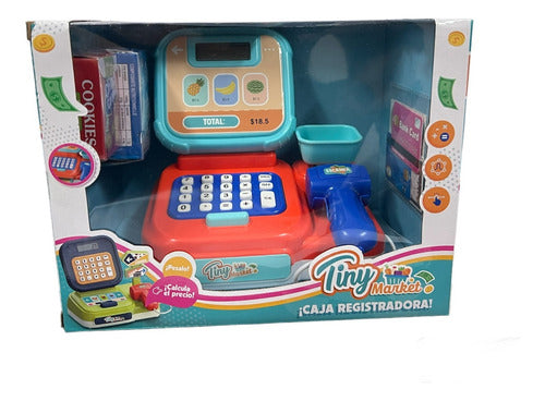 Caja Registradora Tiny Market Con Accesorios 54878