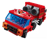 Bomberos Set Transformers Bloques P/armar 1416 Qman