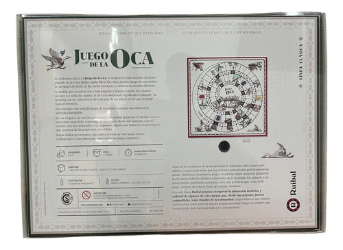 Juego De La Oca Clasico Juego De Mesa Ruibal 2055
