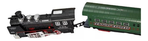 Tren A Pila Con Luces Sonido Y Accesorios 51396