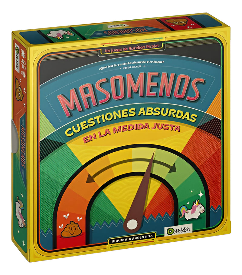 Masomenos Juego De Mesa Original Maldon 6501