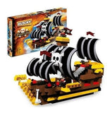 Blocky Barco Pirata Con 290 Piezas 2 Muñecos Piratas