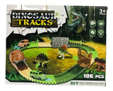 Pista Dinosaur Track Dino Encastrable C/auto 106 Pzas 53779