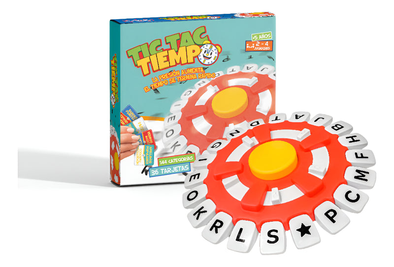 Tic Tac Tiempo Juego De Mesa Palabras Basta Ik0711
