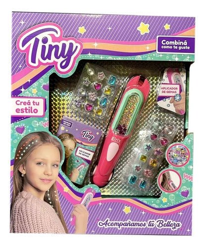 Set Apilador De Gemas Para El Cabello Tiny Fashion 54963