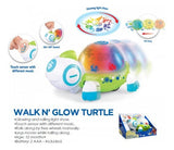 Tortuga Musical Walk Glow Turtle Luz Y Sonido 4547t