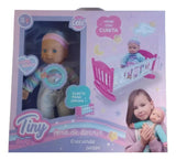 Muñeca Tiny Baby Hora De Dormir Bebote Sebigus 54568