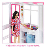 Barbie Playset Casa Glam Con Muñeca Orig.mattel Hcd48