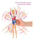 Barbie Muñeca Gimnasta Barra De Equilibrio Orig.mattel Gjm72