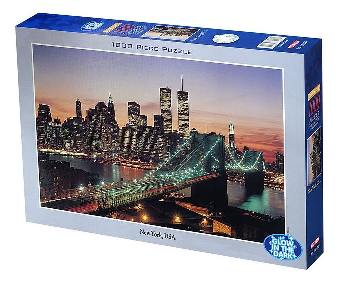 Rompecabezas Tomax 1000 Piezas Brillo De La Ciudad Iluminado