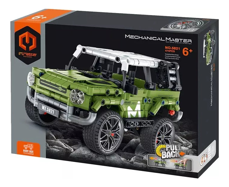 Camioneta A Friccion 474 Piezas Bloques P/armar Ft132