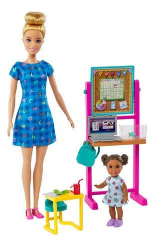 Barbie Muñeca Quiero Ser Maestra Original Mattel Dhb63