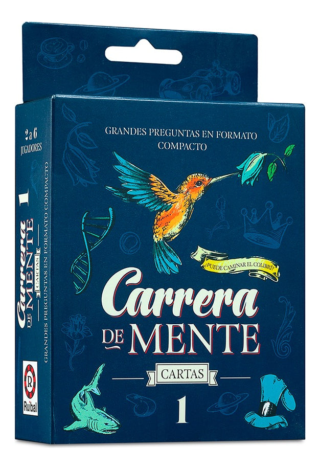 Carrera De Mente Juego De Cartas Trivia Ruibal + 10 Años