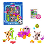 Littlest Pet Shop Figuras Safari Pack C/accesorios Orig.0524